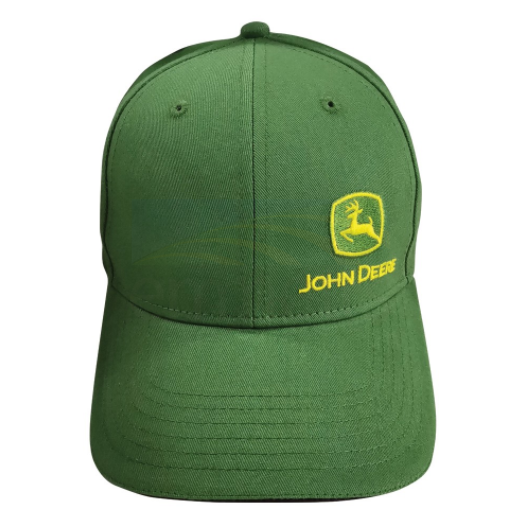 John Deere Offset Trademark Green Cap JOH435.GN - Emmetts Shop