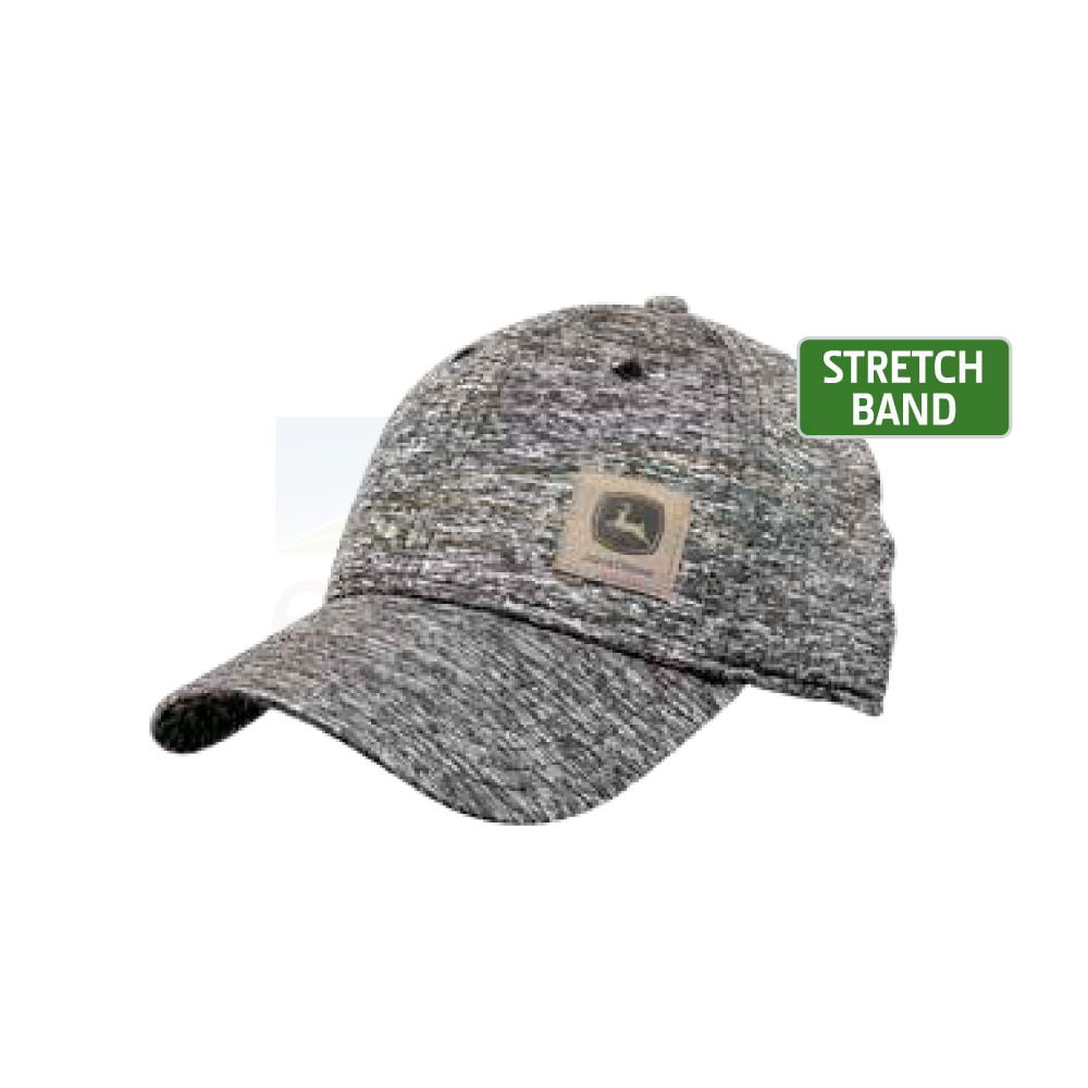 John Deere Grey Stretch Band Hat 13080529CH00