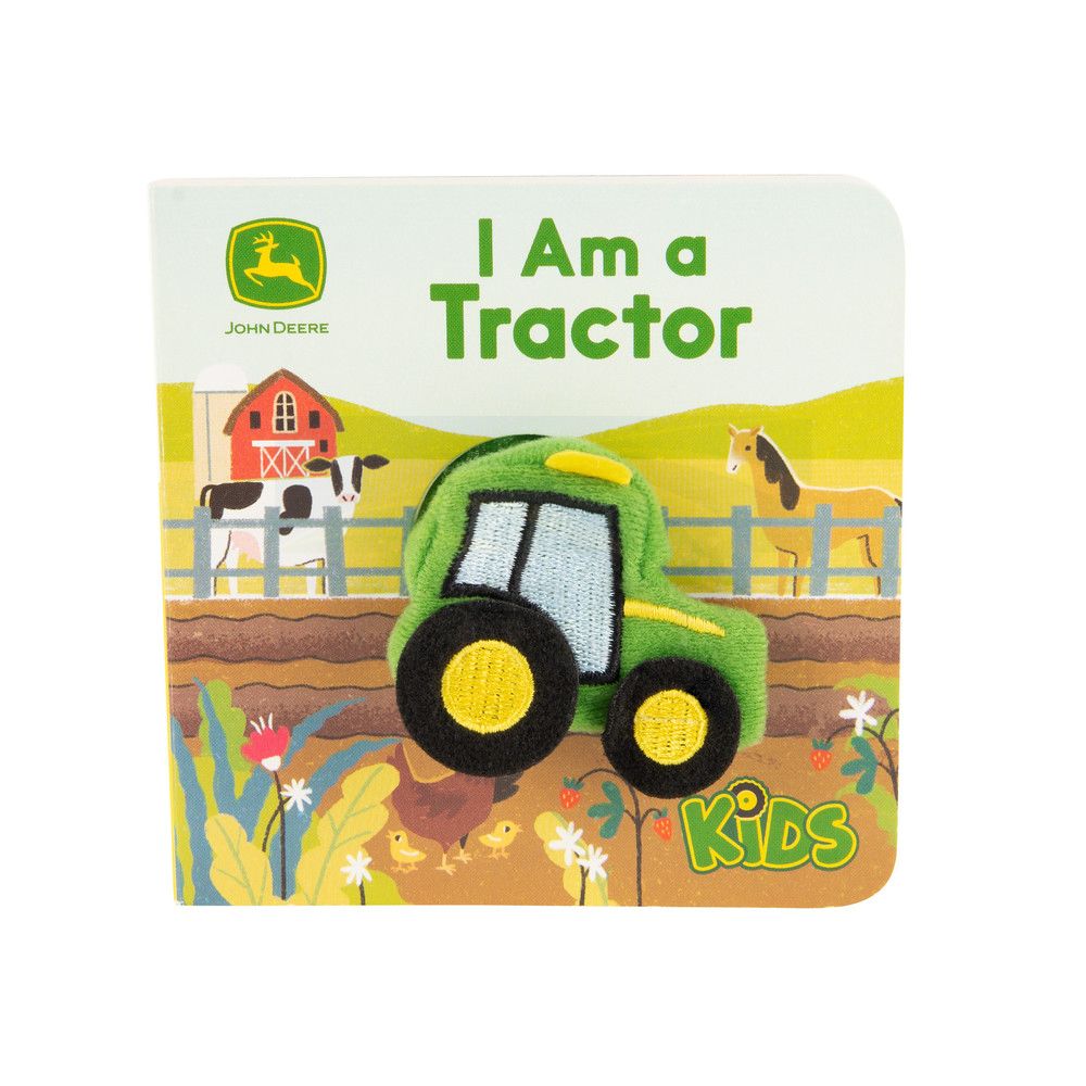 John Deere Book - I Am Tractor Finger Puppet 528060