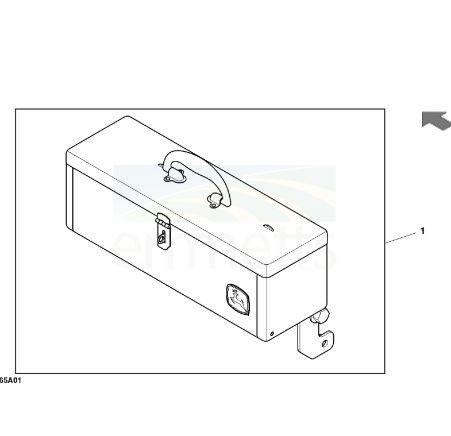 John Deere External Toolbox Kit LVB24865