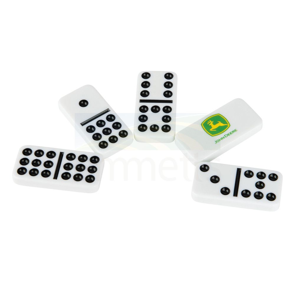 John Deere Dominoes in Metal Tin 47284