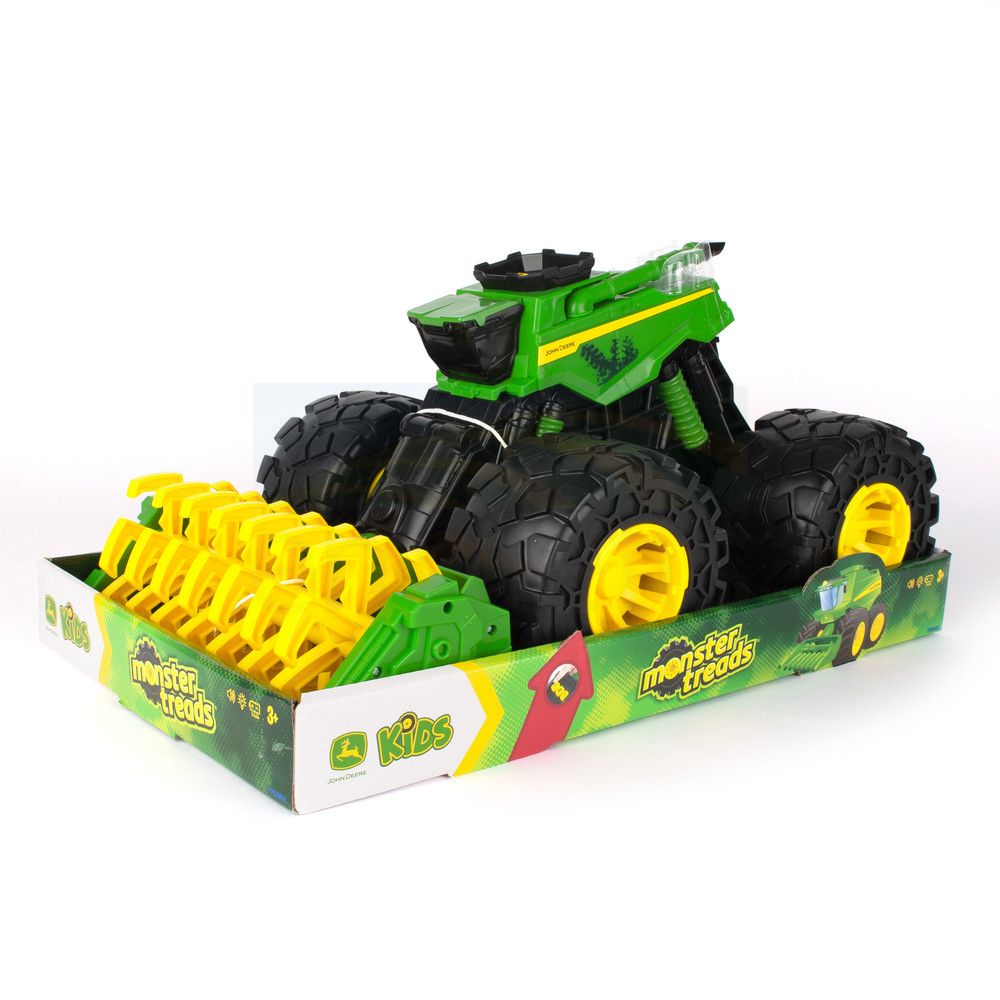 John Deere Monster Treads Super Scale Combine 47329