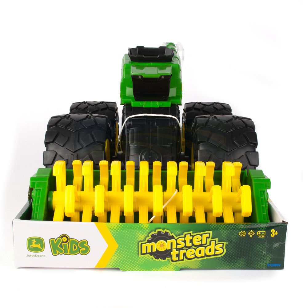 John Deere Monster Treads Super Scale Combine 47329
