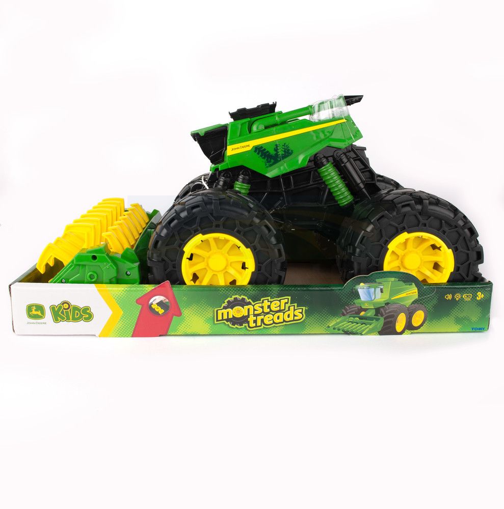 John Deere Monster Treads Super Scale Combine 47329