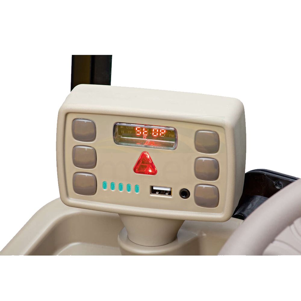 John Deere Peg Perego 12V Dual Force Tractor Ride On (2 Seater) IGOD0550