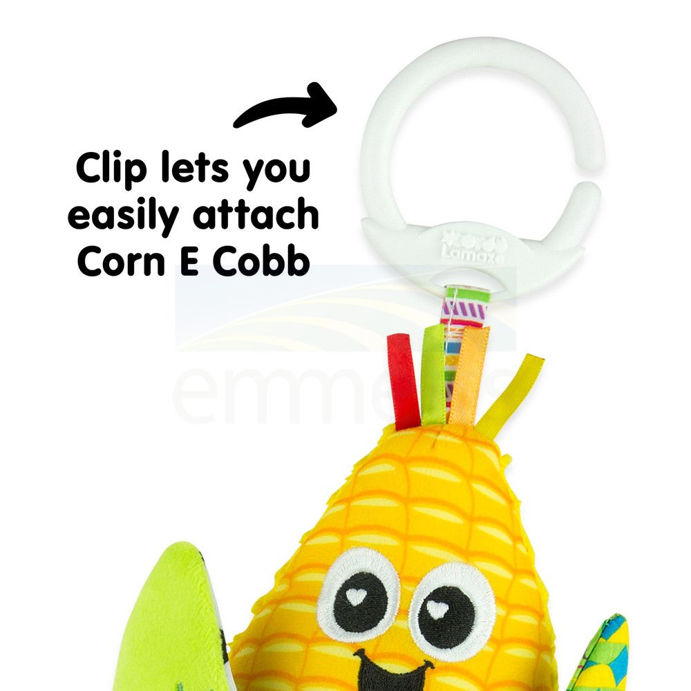 John Deere Lamaze Corn E Cobb Clip & Go L27410