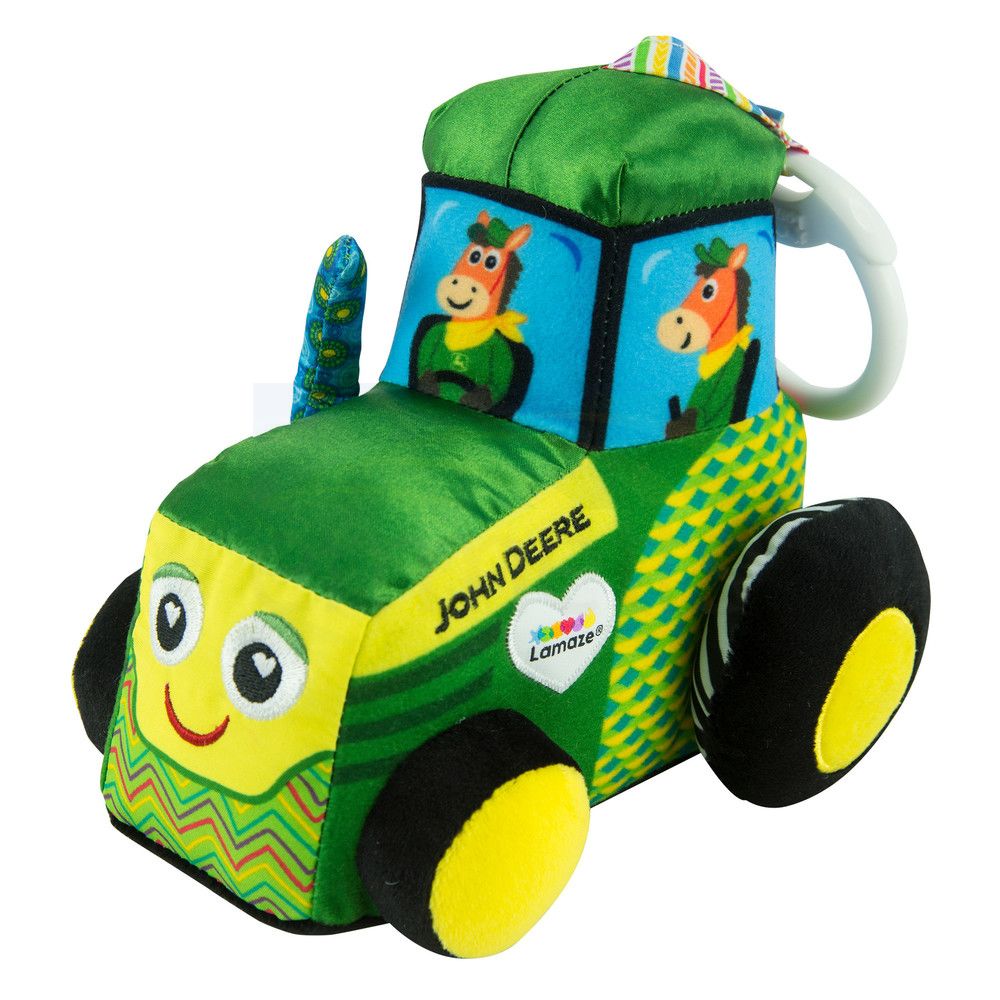 John Deere Lamaze Clip & Go Tractor L27411