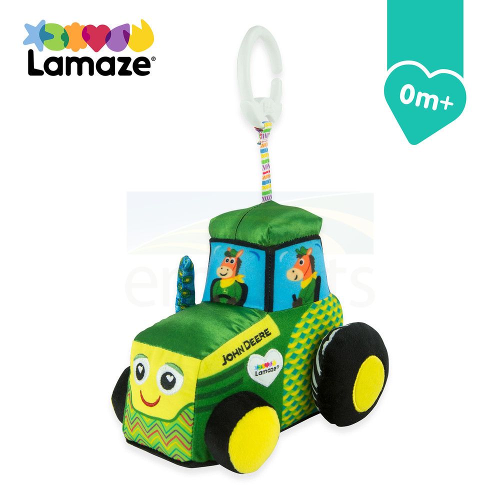 John Deere Lamaze Clip & Go Tractor L27411
