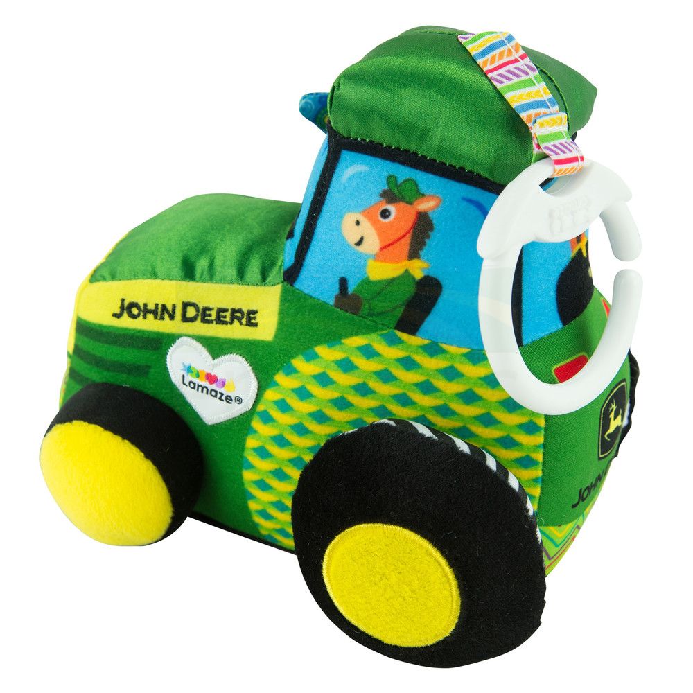 John Deere Lamaze Clip & Go Tractor L27411