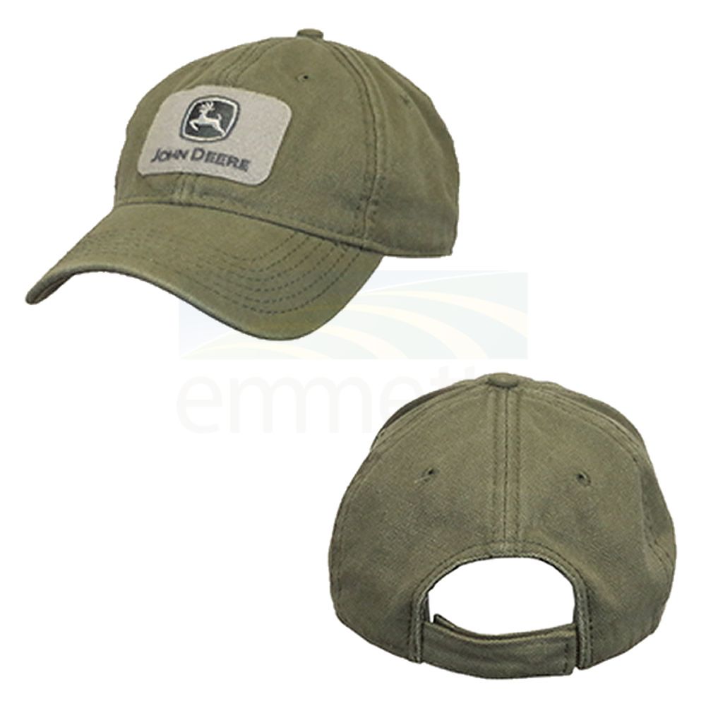 John Deere Tactical Patch Caps 13080590OV & 13080591BK & 13080729BK
