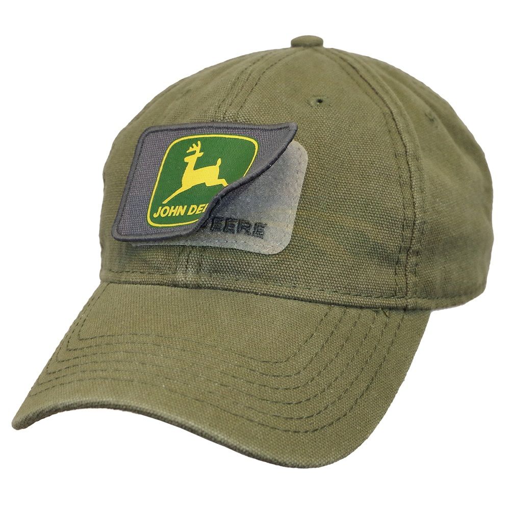 John Deere Tactical Patch Caps 13080590OV & 13080591BK & 13080729BK