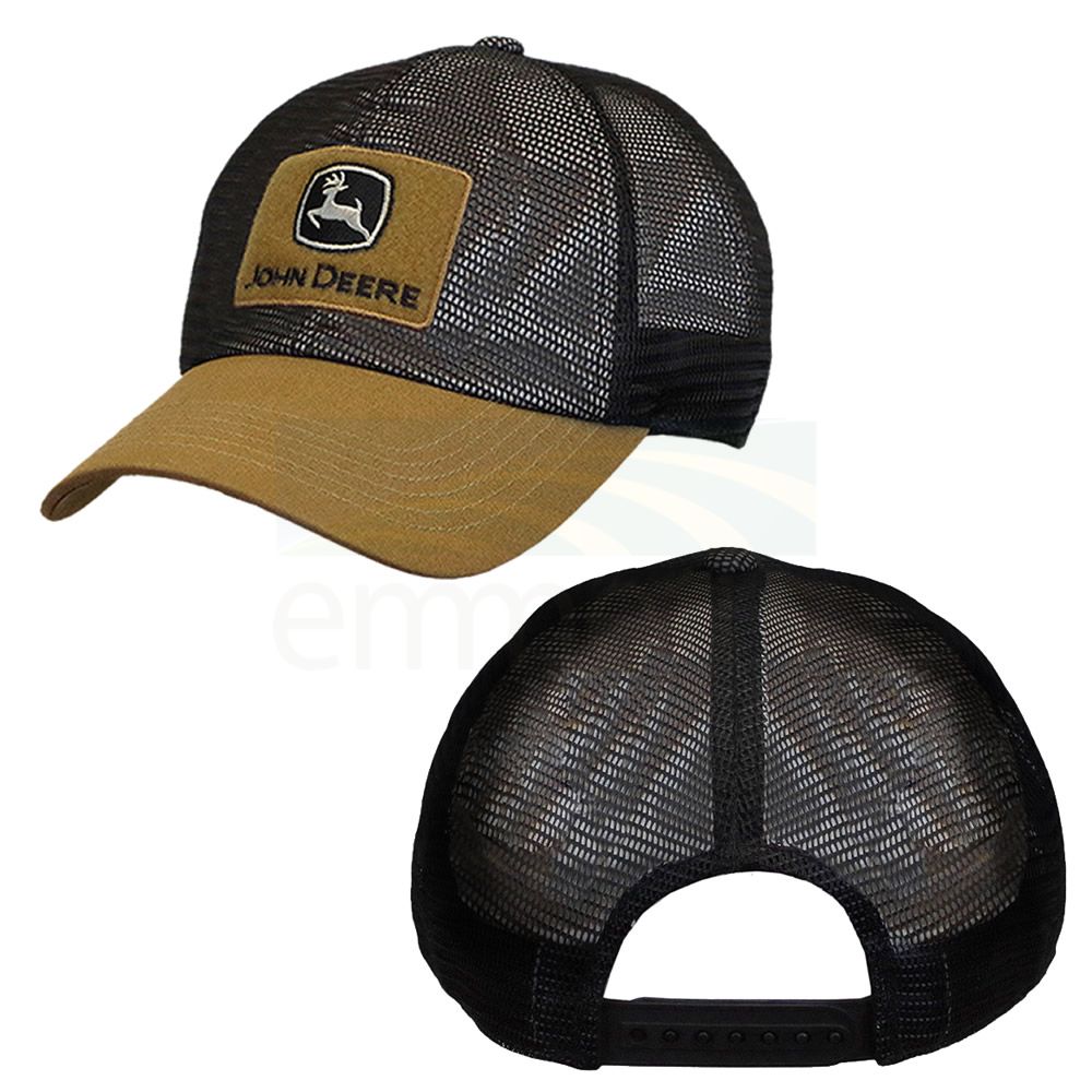 John Deere Tactical Patch Caps 13080590OV & 13080591BK & 13080729BK