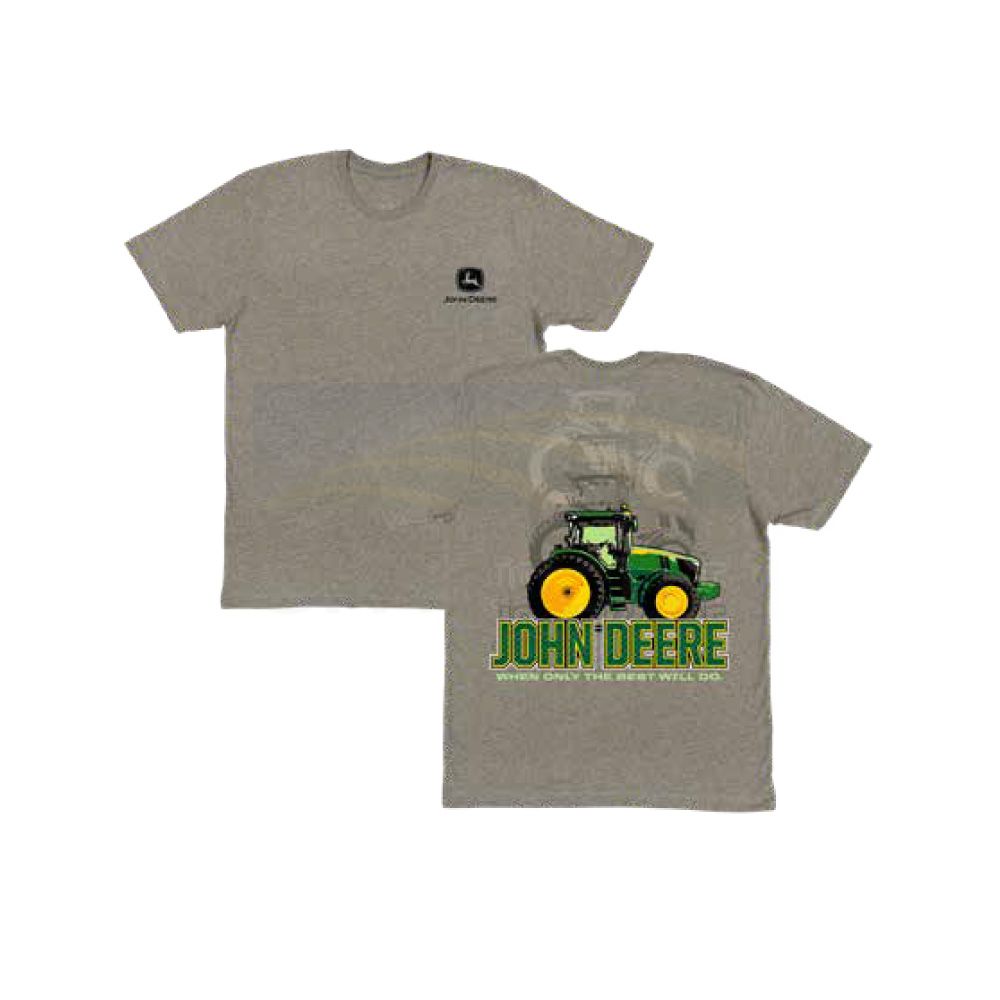 John Deere Men's Sage Black "When Only The Best Will Do" T-Shirt 13282124SB