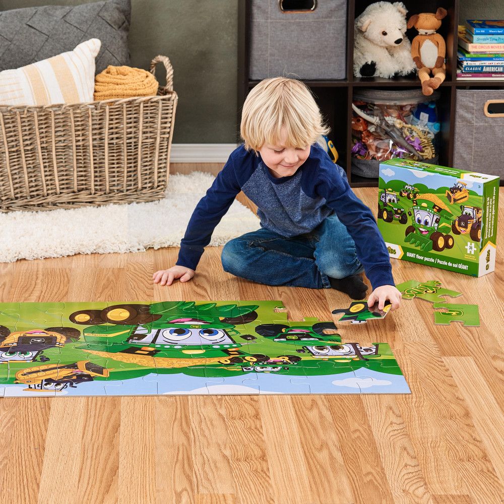 John Deere Kids 36-Piece Giant Floor Puzzle 47281