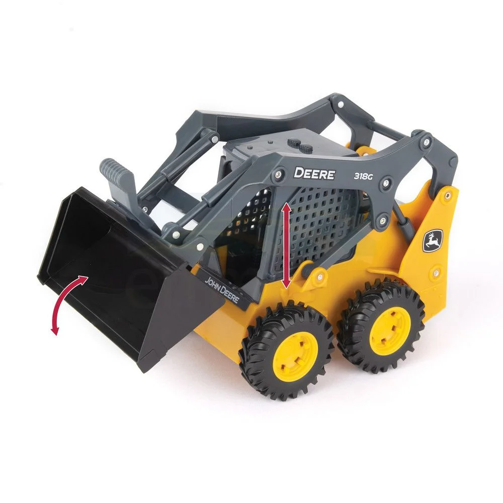 1:16 Big Farm John Deere 318G Skid Steer Set 47324