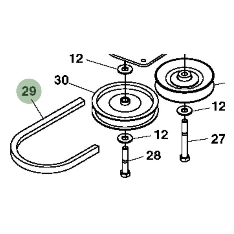 V Belt GXH24522 Emmetts Shop