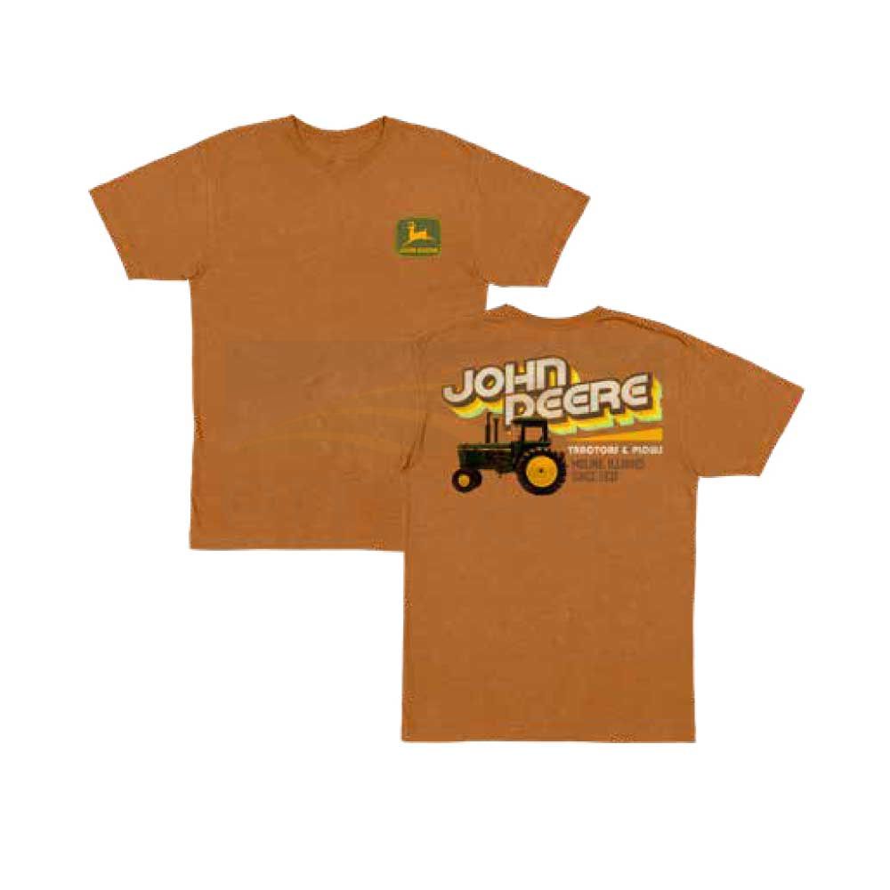 John Deere Light Pumpkin 70's Look T-Shirt 13282126LP