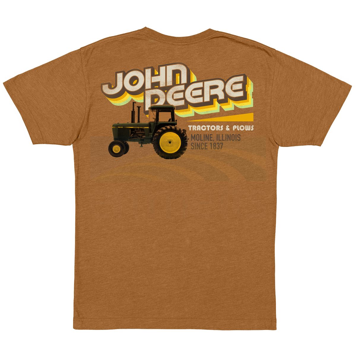 John Deere Light Pumpkin 70's Look T-Shirt 13282126LP