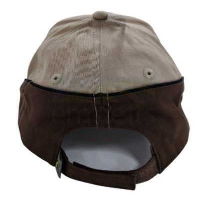 John Deere Contrast Beige & Brown Cap - JOH463.BG&BN