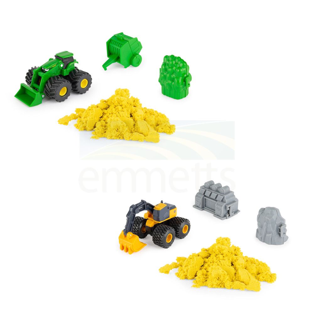 John Deere Monster Treads with Sand & Molds Set Assortment 37882A