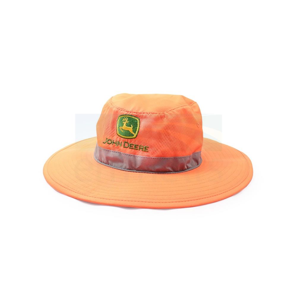 John Deere High Visibility Safety Broad Brim Hat JOH244