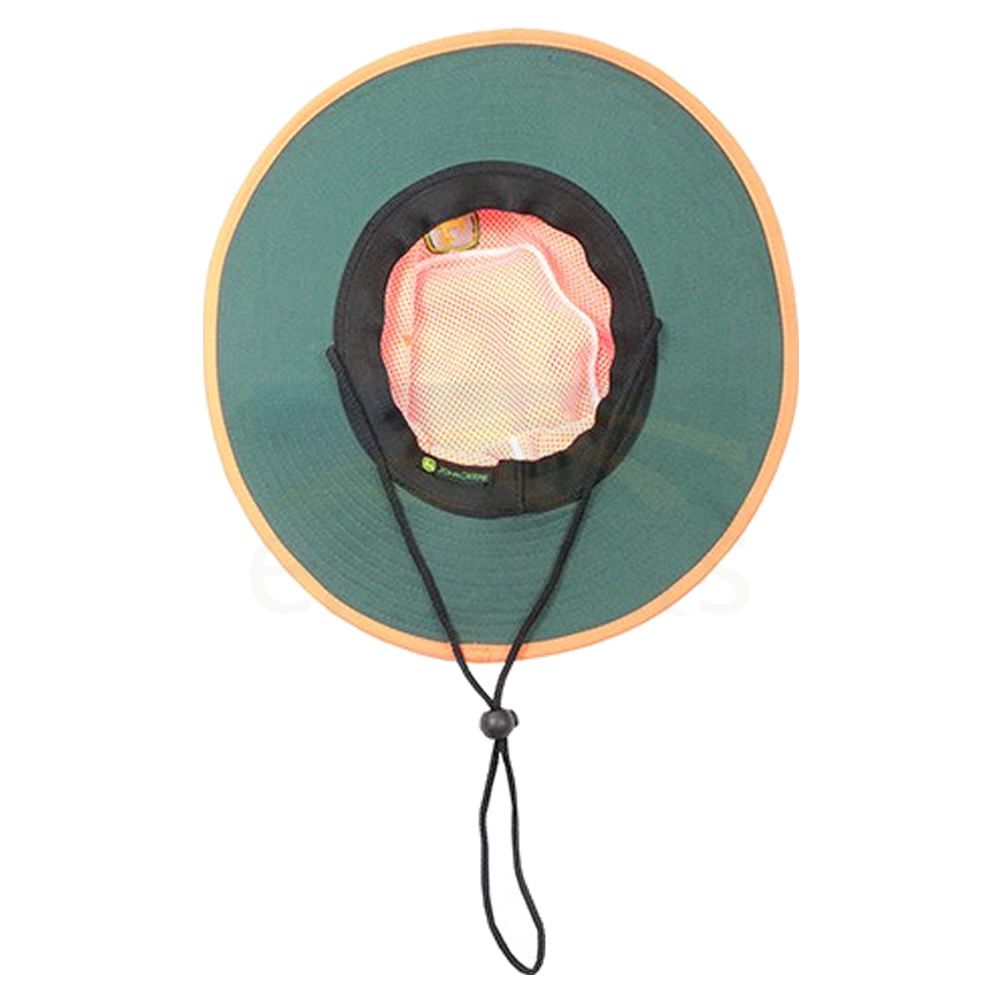 John Deere High Visibility Safety Broad Brim Hat JOH244