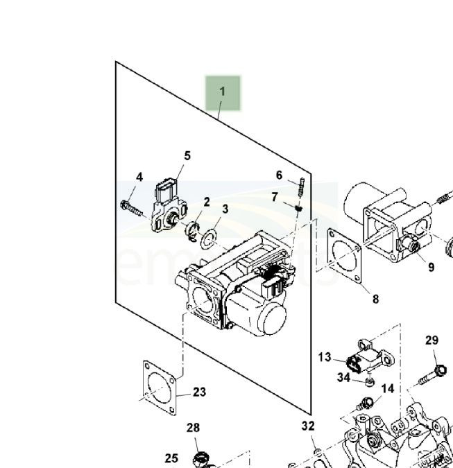 Throttle Assembly Kit MIA12648