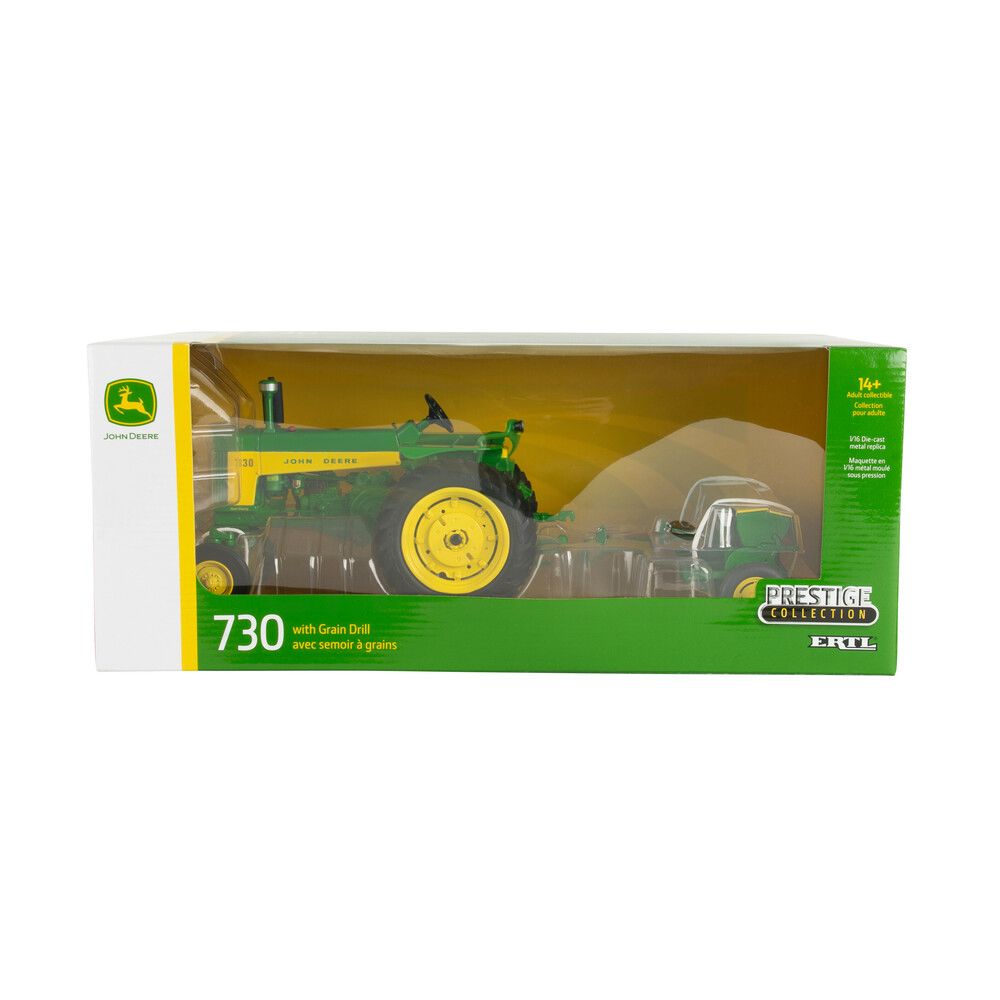 1:16 John Deere 730 Tractor with Grain Drill Prestige 45790