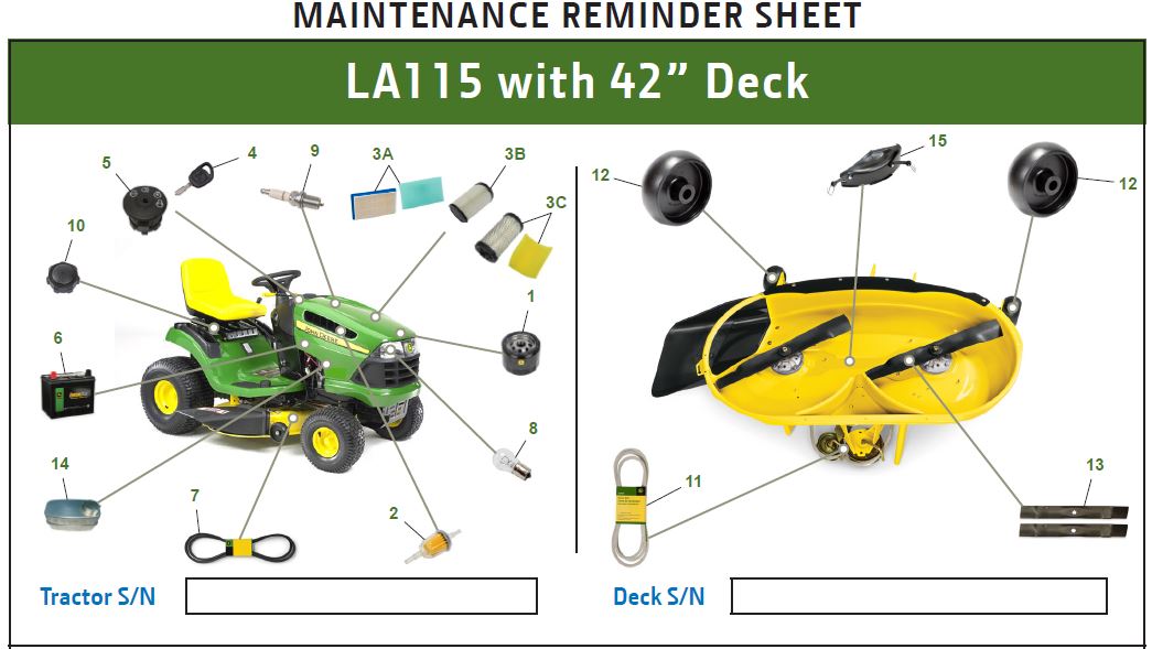 Deere la115 shop