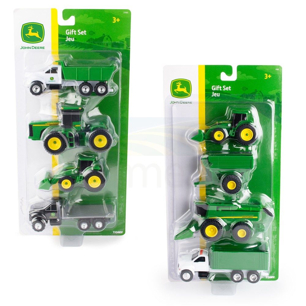 John Deere Collect N Play - 4 Pce Vehicle Carded Set 37685PDQ3