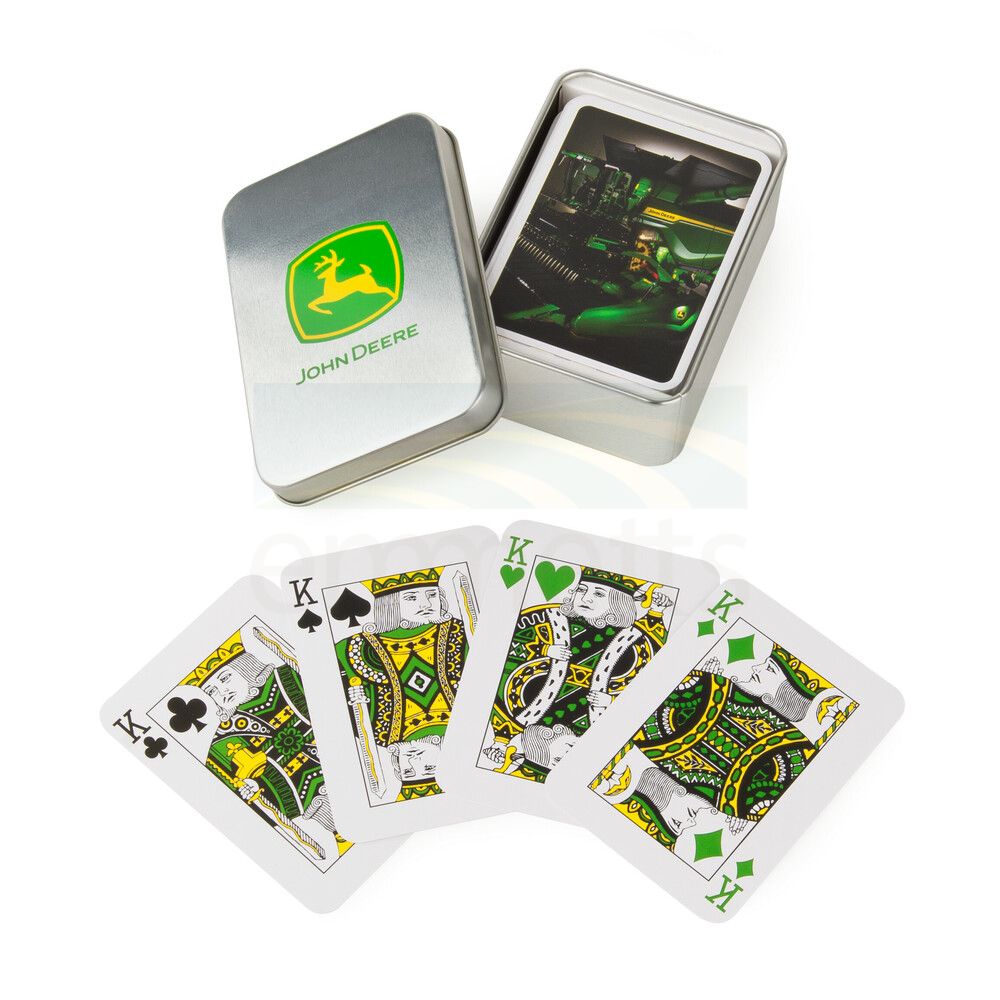 John Deere Playing Cards in Collectors Tin 47415