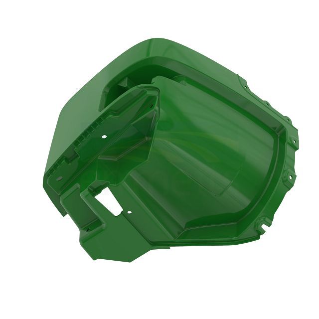 Green RH Service Fender Kit with Labels AUC17215