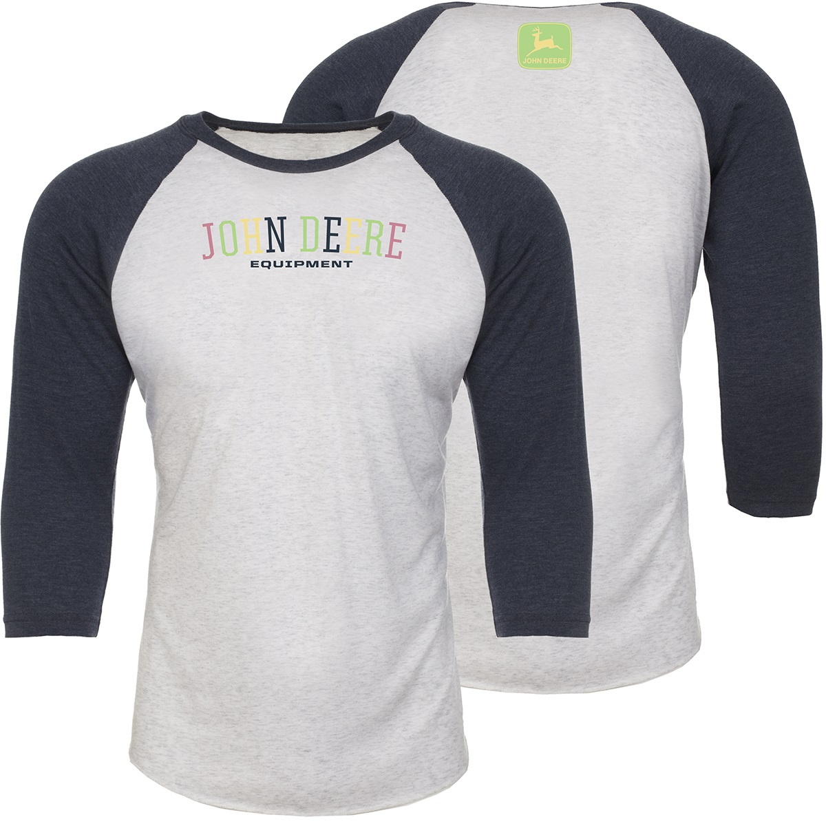 John Deere Women's Colourful John Deere 3/4 Sleeve TShirt 24865630NV