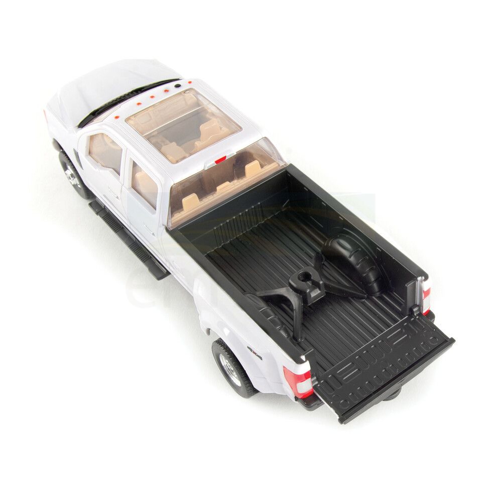 1:32 John Deere Round Bale Hauling Set with 2017 Ford F-350 and Trailer 47435