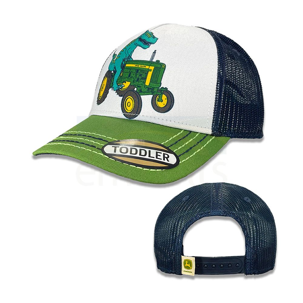 John Deere Kids T-Rex on a Tractor Cap D53084603GR00