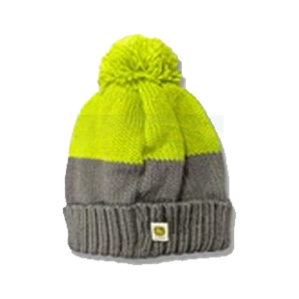 John Deere Toddler Lime Green Colour Block Tractor Cuffed Beanie D53094607LG00