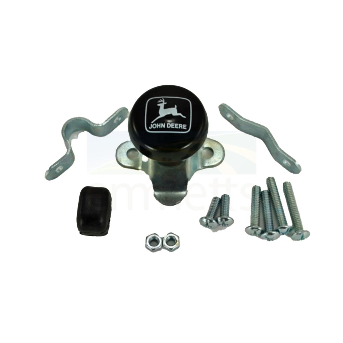 Steering Wheel Spinner Knob, Black & White TY27747