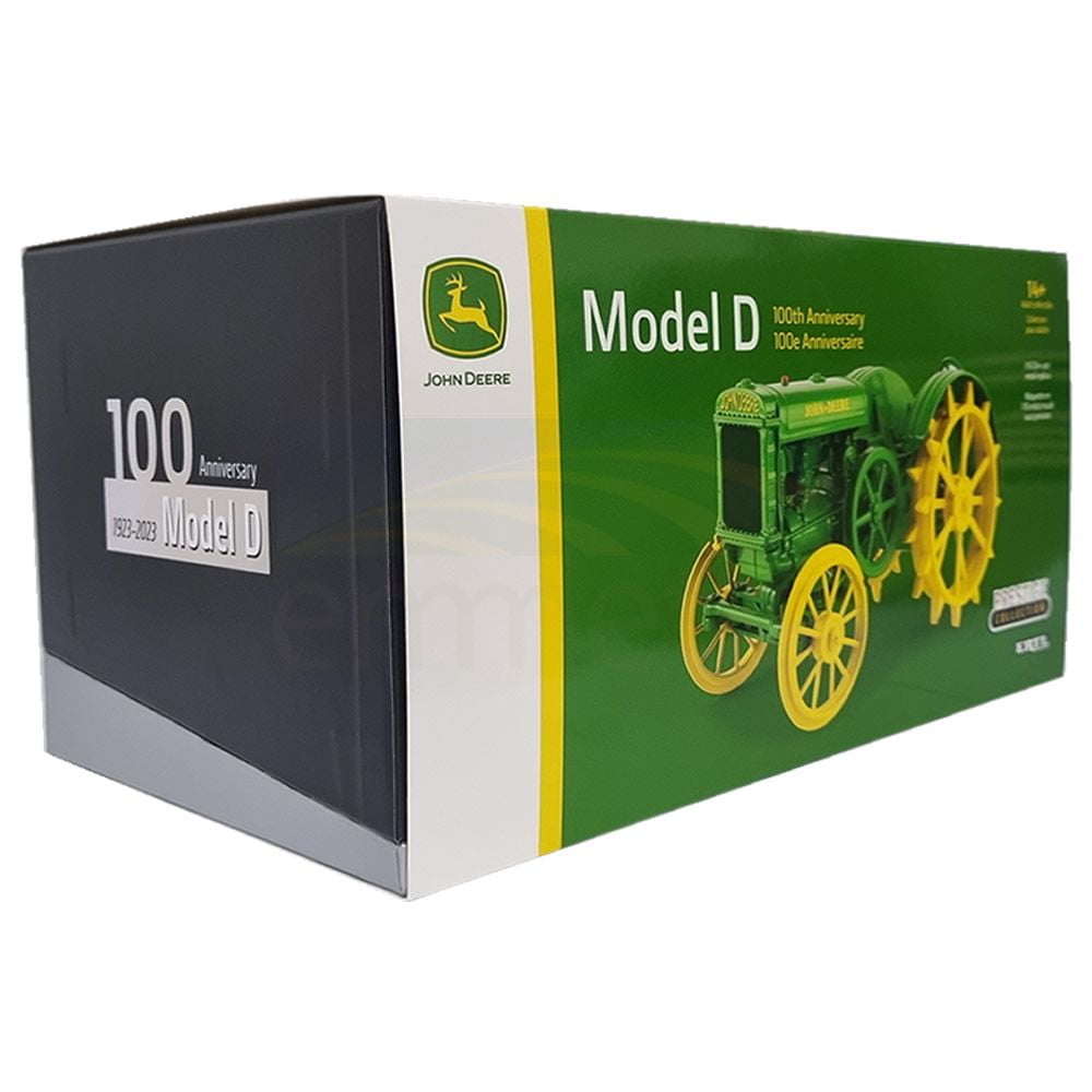 1:16 John Deere Model D Tractor 100th Anniversary with Diorama Base 45849OTP