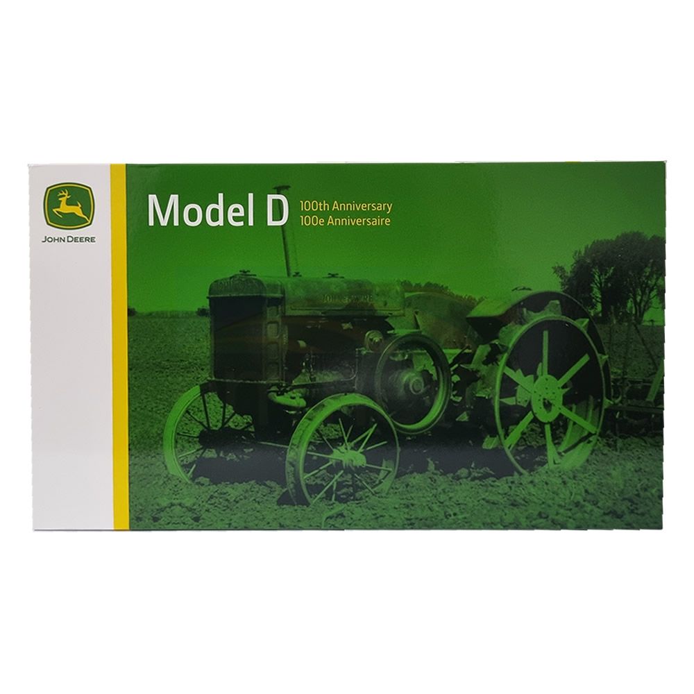 1:16 John Deere Model D Tractor 100th Anniversary with Diorama Base 45849OTP