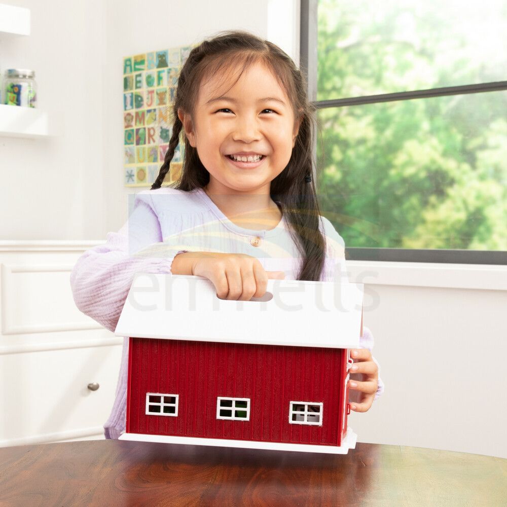 1:64 John Deere Red Barn Playset 47333