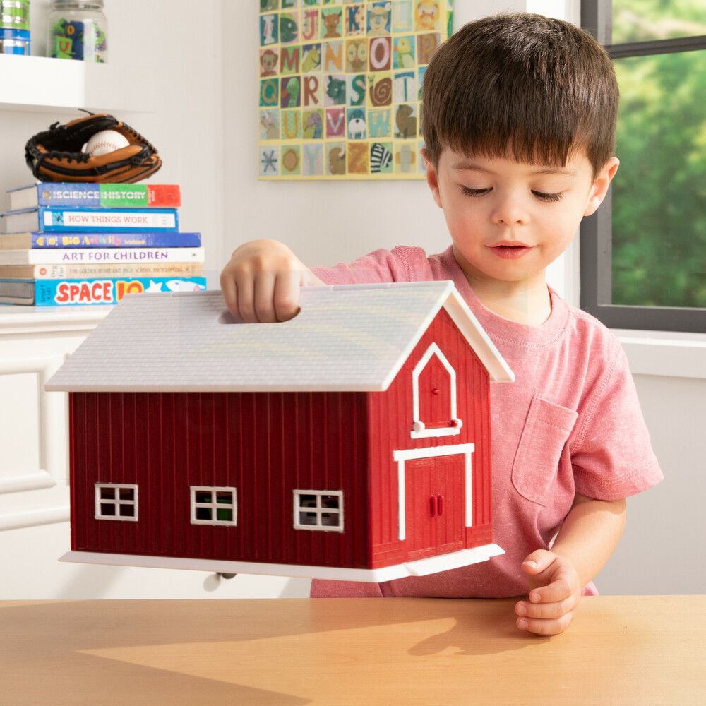 1:64 John Deere Red Barn Playset 47333