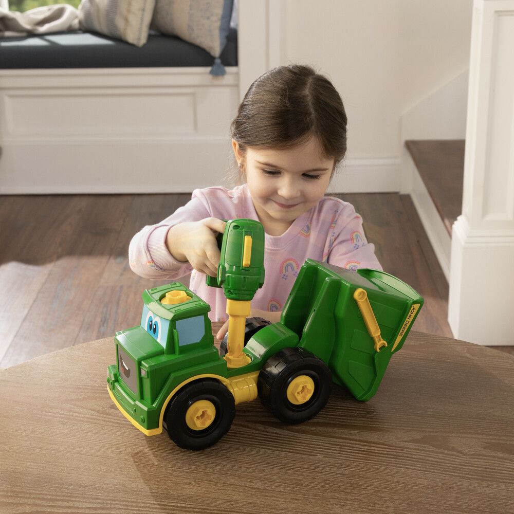 John Deere Build-A-Buddy Dump Truck Green Version 47514