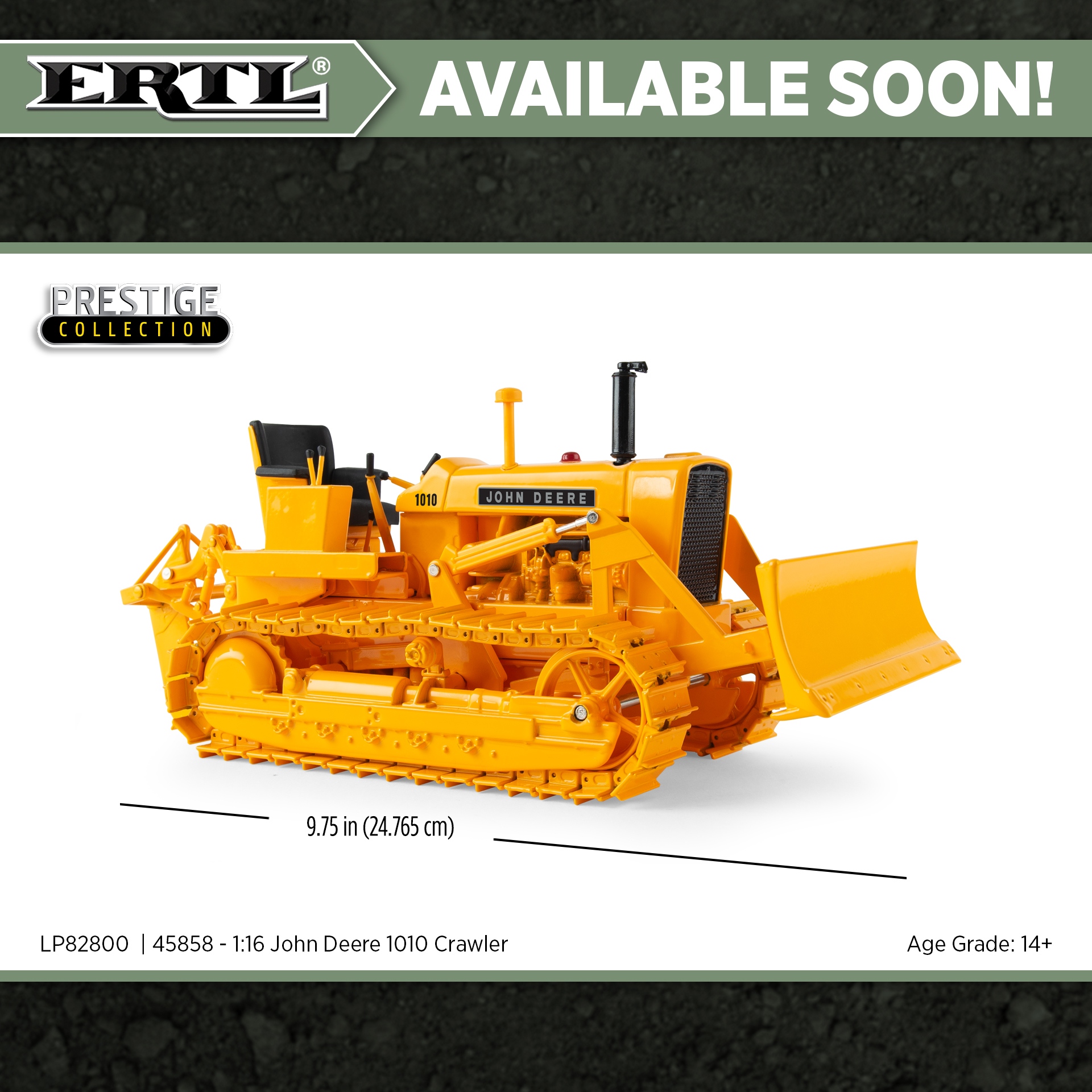 1:16 John Deere 1010 Crawler 45858