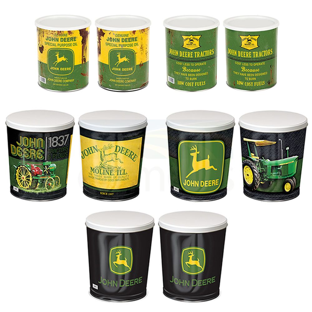 John Deere Gift Tins with Lids