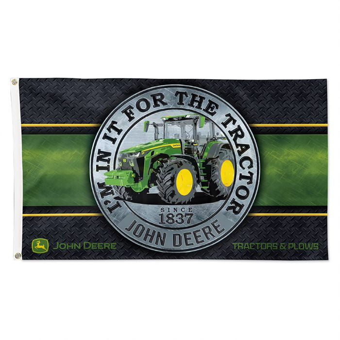 John Deere Flags 94.4CM X 152.4CM (3'x5') Emmetts Shop