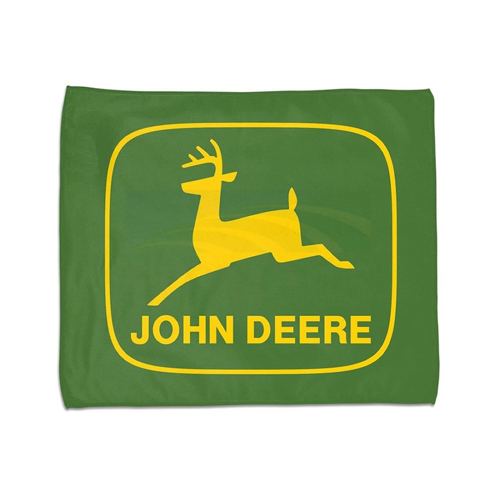 John Deere Rally Shop Towels 38.1CM X 45.7CM