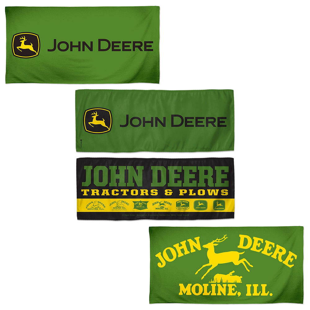 John Deere Beach Towels 76.2CM X 152.4CM (30"X60") Emmetts Shop
