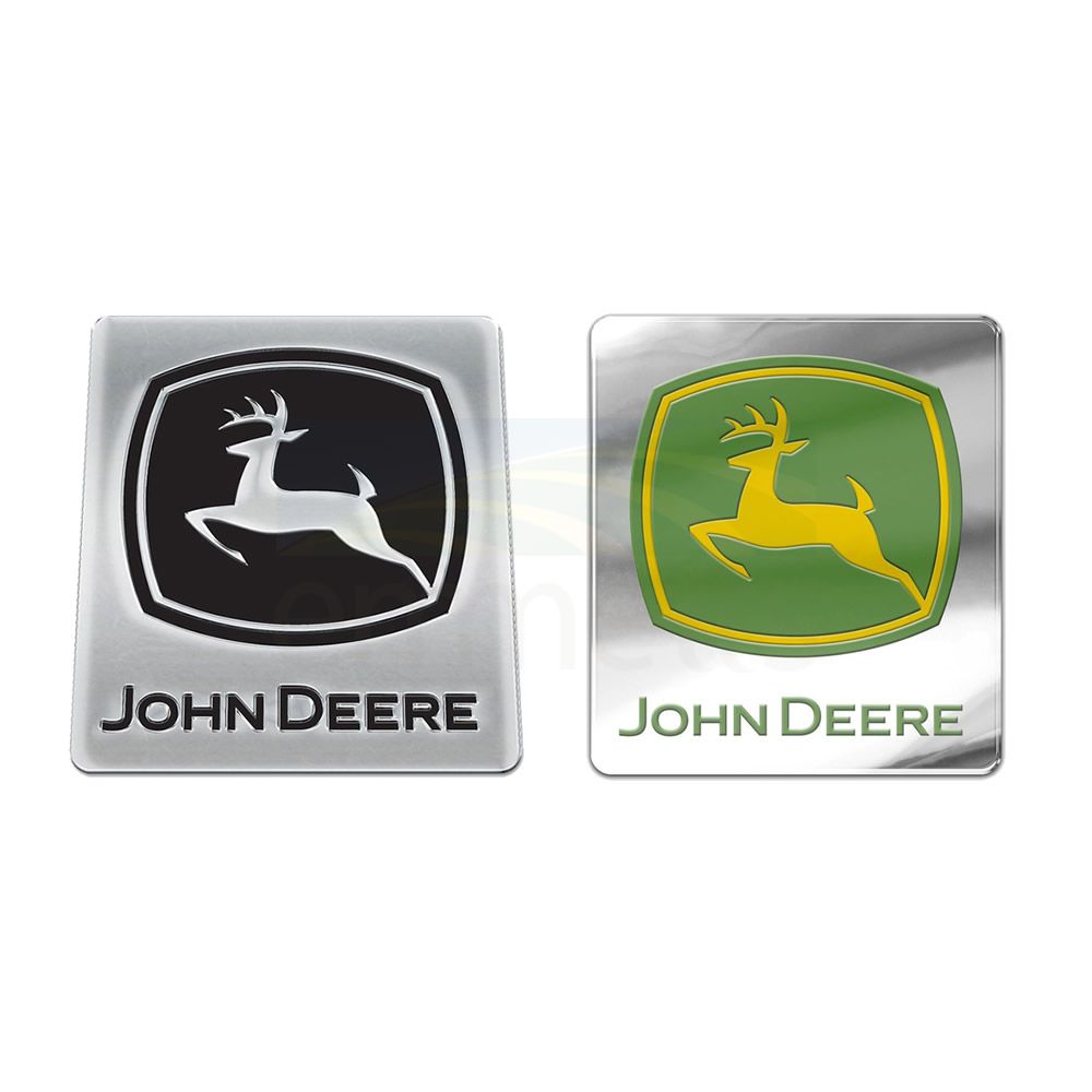 John Deere Auto Emblems F0890321 F0812021 - Emmetts Shop