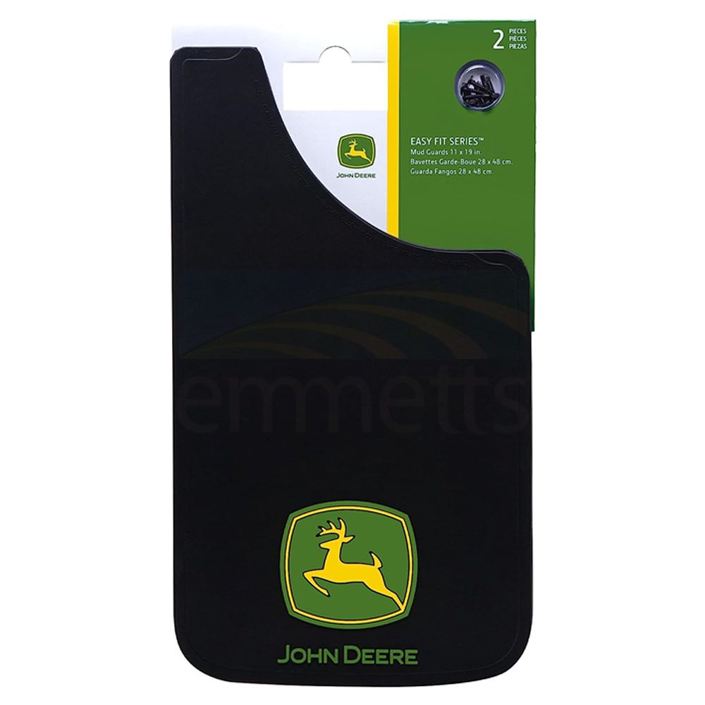 John Deere Easy Fit 11"x19" 2-Piece Mud Guards JOH730
