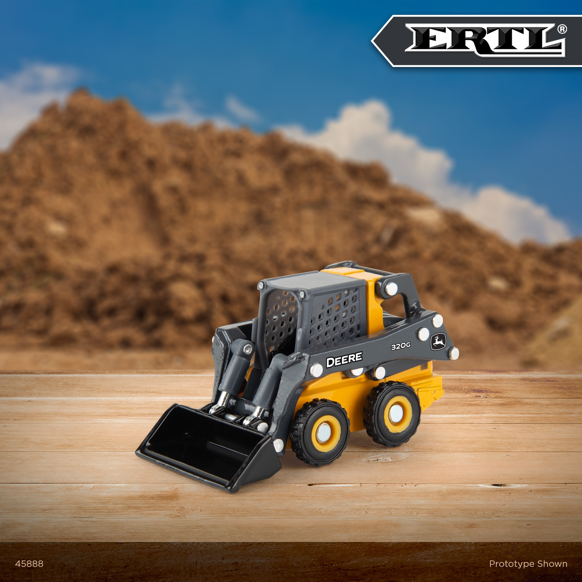 1:64 John Deere 320G Skid Steer 45888